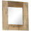 Berkfield Mirror Solid Mango Wood 50x50 cm 7