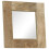 Berkfield Mirror Solid Mango Wood 50x50 cm 8