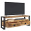 Berkfield TV Cabinet 120x35x45 cm Solid Mango Wood 4