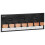 Berkfield Wall-mounted Coat Rack 90x11x30 cm Solid Wood Mango 1