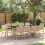 Berkfield Garden Dining Set 11 pcs Beige Poly Rattan 1