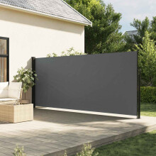 Berkfield Retractable Side Awning Anthracite 180x300 cm