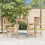 Berkfield Bar Stools 2 pcs Bamboo 3