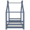 Berkfield Kids Bed Frame Grey Solid Pine Wood 80x160 cm 3