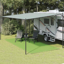 Berkfield Tent Carpet Light Green 250x500 cm HDPE