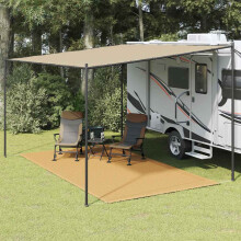 Berkfield Tent Carpet Sand 250x450 cm HDPE