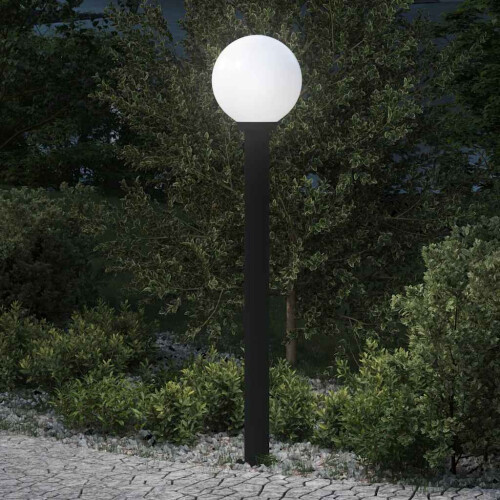 Berkfield Bollard Light 120 cm Black IP44