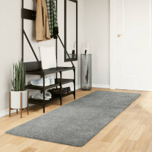 Berkfield Shaggy Rug PAMPLONA High Pile Modern Green 80x250 cm