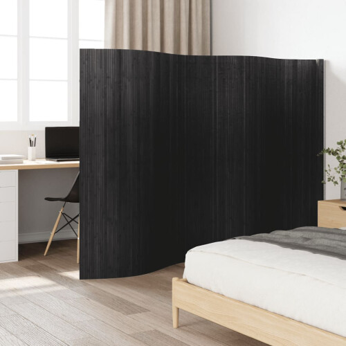 Berkfield Room Divider Grey Width 400 cm Height 165 cm Bamboo