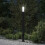 Berkfield Bollard Light with Outlet 110 cm Black IP44 1
