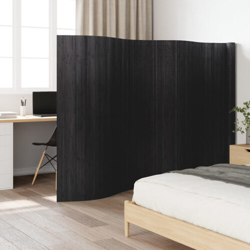 Berkfield Room Divider Grey Width 600 cm Height 165 cm Bamboo