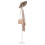 Berkfield Coat Stand White 175 cm Powder-coated Iron 1