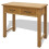 Berkfield Dressing Table with Stool Solid Oak Wood 2