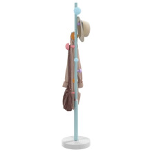 Berkfield Coat Stand Blue 172 cm Powder-coated Iron