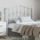 Berkfield Metal Replace Headboard White 100 cm 1