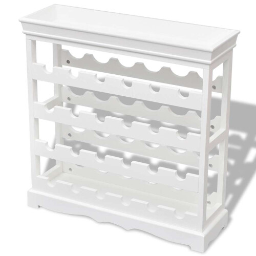 Berkfield Wine Cabinet Abreu White 1