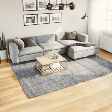 Berkfield Shaggy Rug PAMPLONA High Pile Modern Blue 200x280 cm