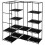 Berkfield Corner Wardrobe Black 130x87x169 cm 4