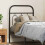 Berkfield Metal Replace Headboard Black 75 cm 1