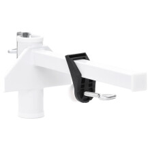 Berkfield Umbrella Clamp for Balcony White 38 mm Steel
