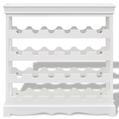 Berkfield Wine Cabinet Abreu White 2