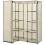 Berkfield Corner Wardrobe Cream 130x87x169 cm 2