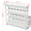 Berkfield Wine Cabinet Abreu White 7