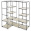 Berkfield Corner Wardrobe Cream 130x87x169 cm 3