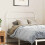 Berkfield Metal Replace Headboard White 107 cm 1