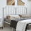 Berkfield Metal Replace Headboard White 135 cm 1