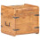 Berkfield Chest 40x40x40 cm Solid Acacia Wood 5