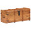 Berkfield Storage Chest 90x40x40 cm Solid Acacia Wood 9