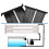 Berkfield Solar Pool Heater Panel 4 pcs 80x620 cm 5