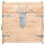 Berkfield Chest 40x40x40 cm Solid Acacia Wood 3
