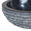 Berkfield Basin Marble 40 cm Black 3
