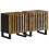 Berkfield Bedside Cabinets 2 pcs 40x34x46 cm Solid Wood Reclaimed 1