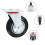 Berkfield 24 pcs Swivel Casters 160 mm 2