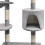 Berkfield Cat Tree with Sisal Scratching Posts 125 cm Grey 3