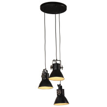 Berkfield Hanging Lamp 25 W Black 30x30x100 cm E27