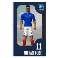 Articulated figurine Michael Olisé - 20 cm - France Team - MEGABLEU -
