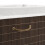 Berkfield Bamboo Laundry Bin Rectangular Dark Brown 5