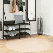 Berkfield Rug HUARTE Short Pile Soft and Washable Beige ò 120 cm
