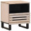 Berkfield Bedside Cabinet 40x33x46 cm Solid Wood Bleached Mango 1