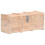 Berkfield Storage Chest 90x40x40 cm Solid Acacia Wood 10