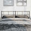 Berkfield Metal Replace Headboard Black 193 cm 1