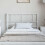 Berkfield Metal Replace Headboard White 100 cm 1