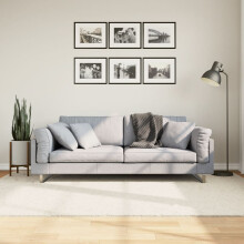 Berkfield Rug OVIEDO Short Pile Beige 160x230 cm
