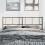 Berkfield Metal Replace Headboard Black 135 cm 1