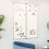 Berkfield Magnetic Whiteboard Foldable 80x100x1.7 cm Aluminium 1