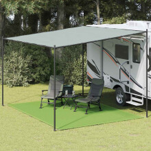 Berkfield Tent Carpet Light Green 300x400 cm HDPE